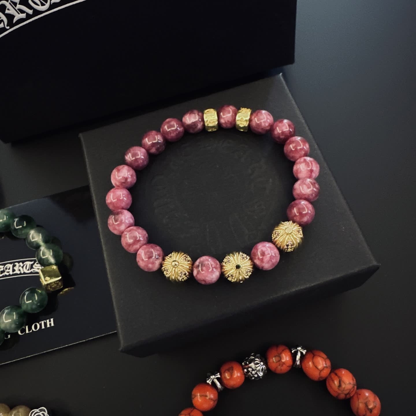 Chrome Hearts Beaded Bracelets Set